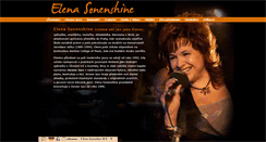 Desktop Screenshot of elenasonenshine.cz